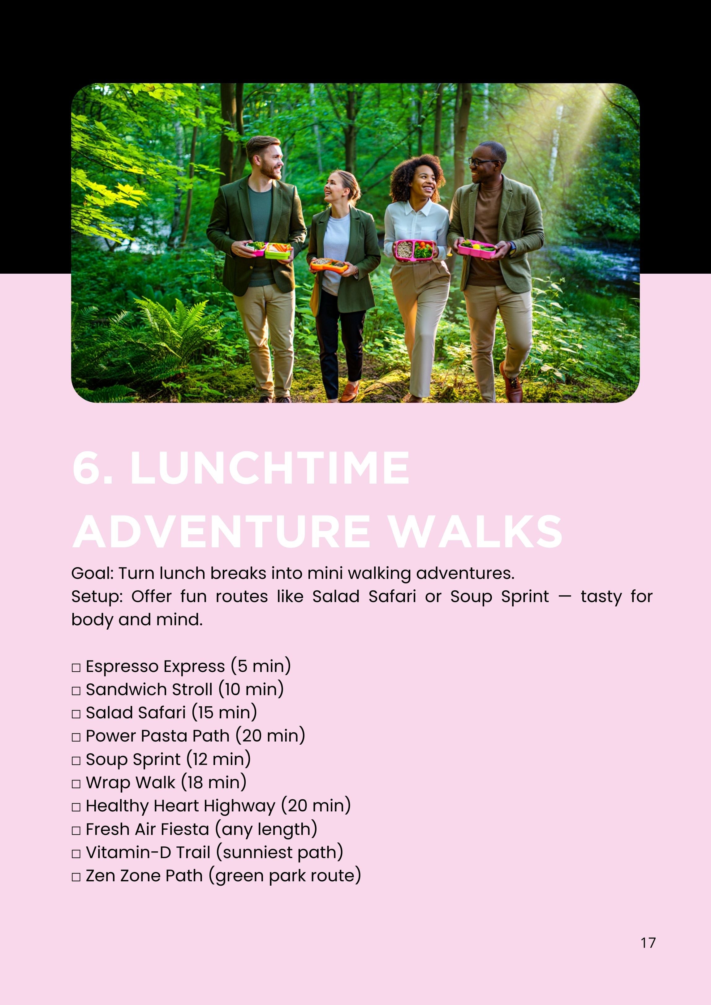 3. Healthy Business - Step Up! – Fun Reminders for More Movement @ Work