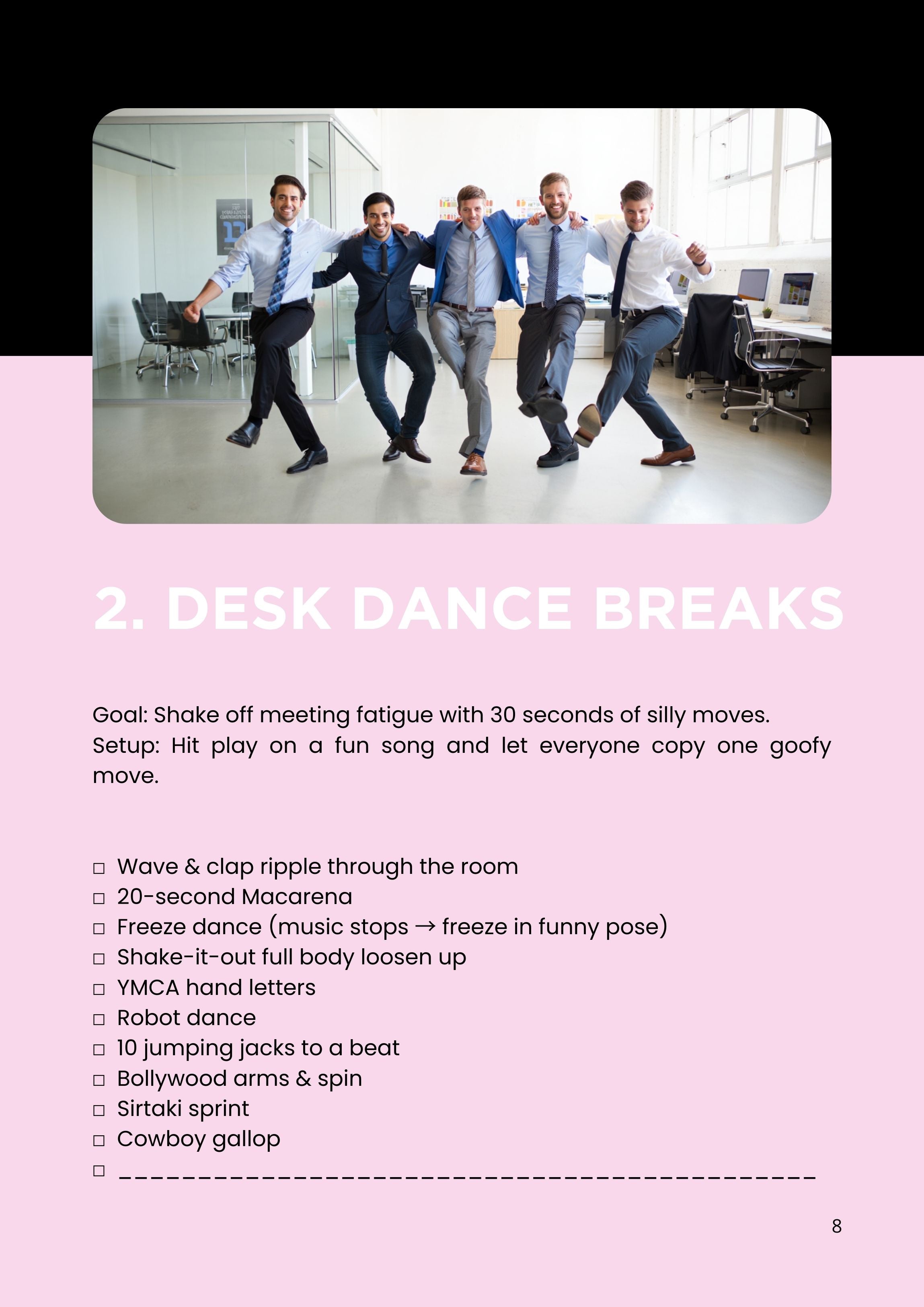 3. Healthy Business - Step Up! – Fun Reminders for More Movement @ Work