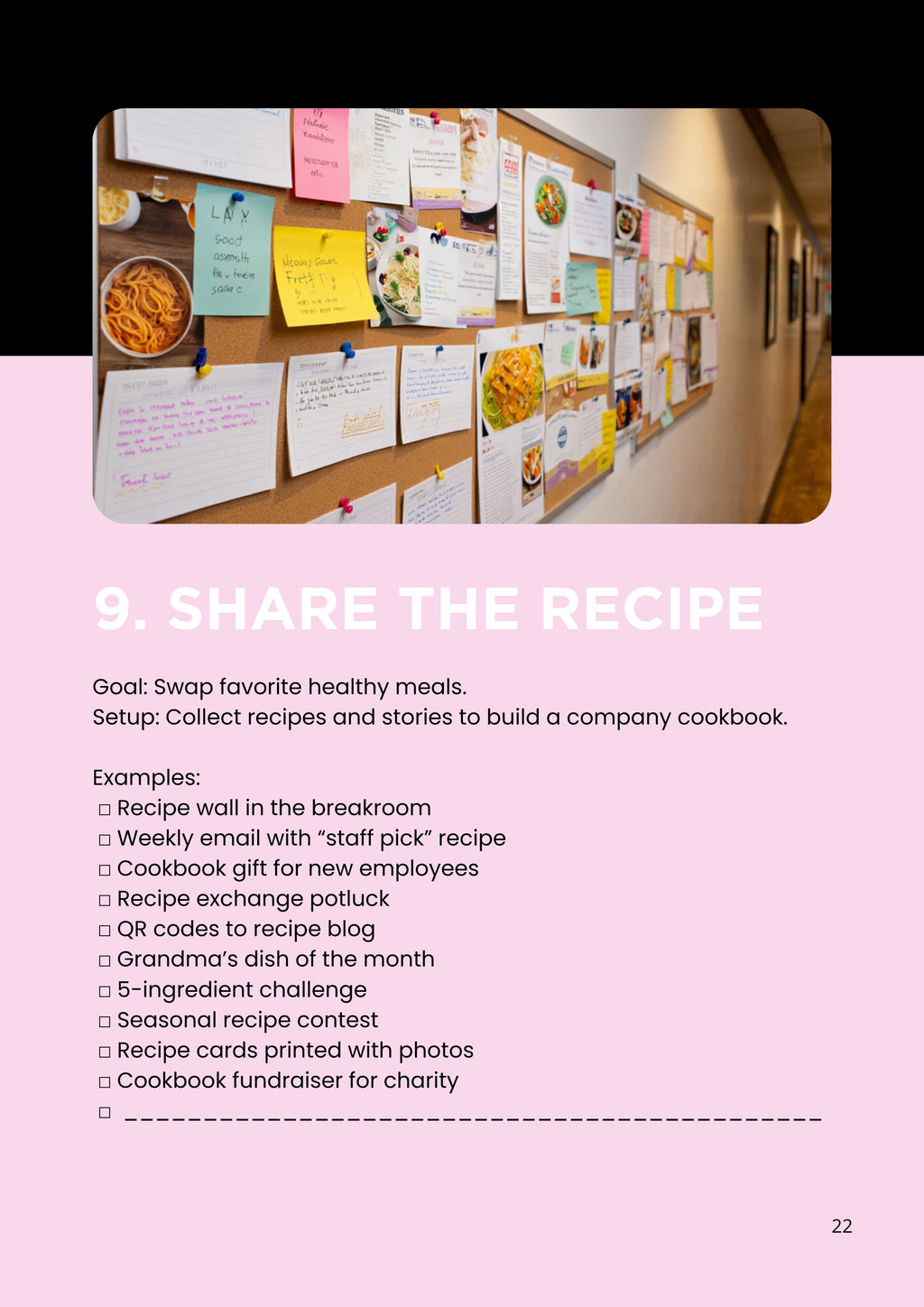 4. Healthy Business - Eat Up! – Fun Reminders for healthier nutrition @ Work