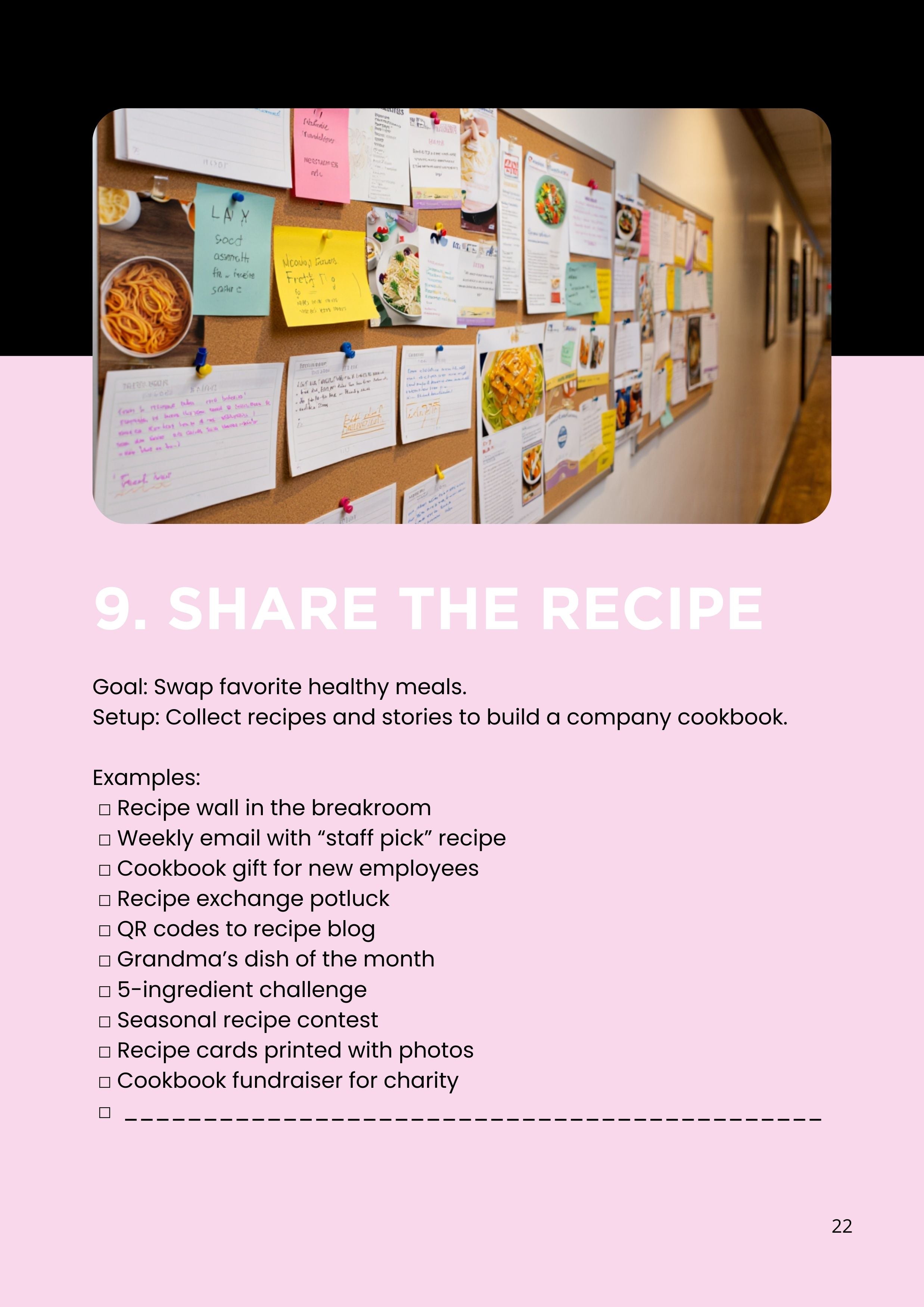 4. Healthy Business - Eat Up! – Fun Reminders for healthier nutrition @ Work