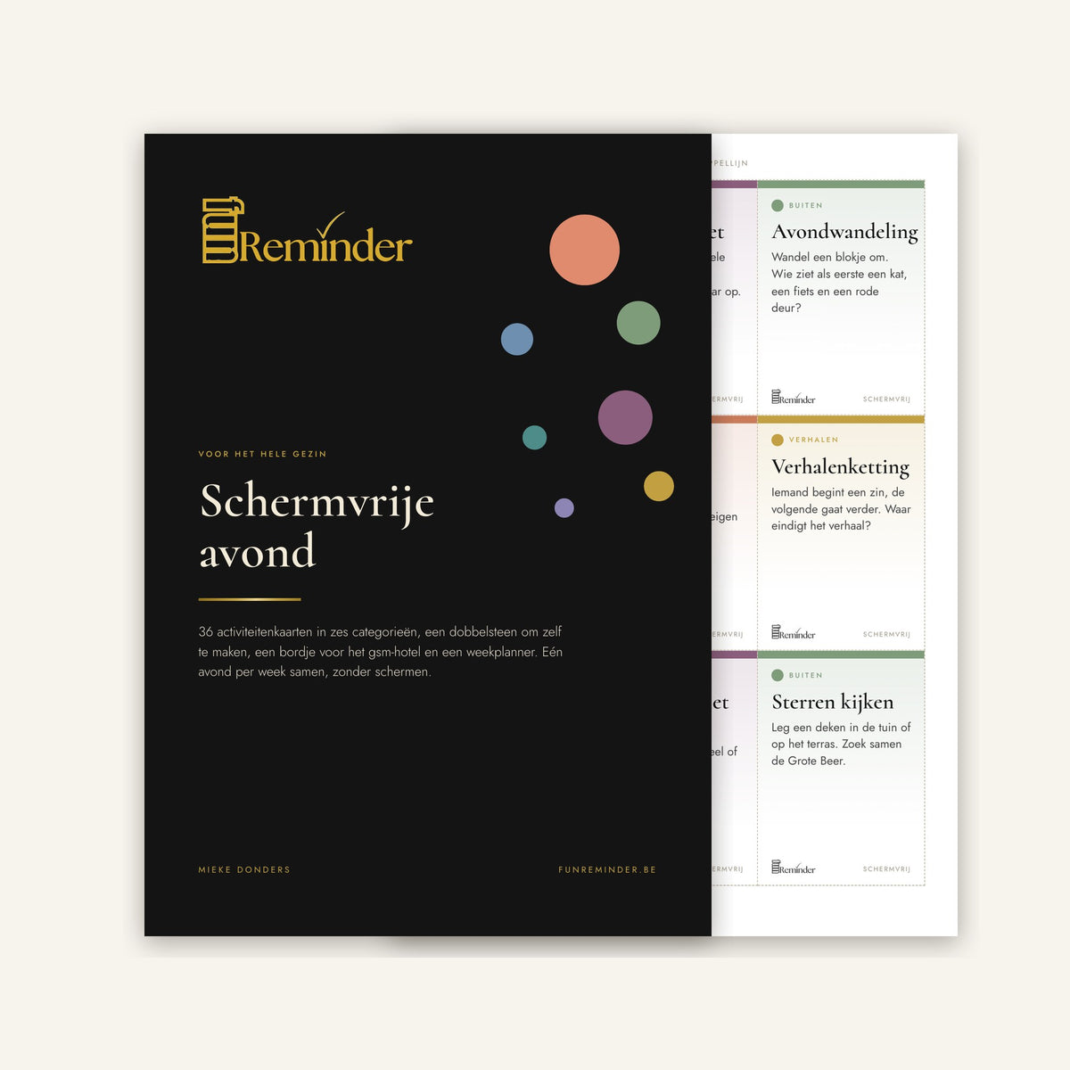 Screen-Free Evening Kit, digital download by Fun Reminder