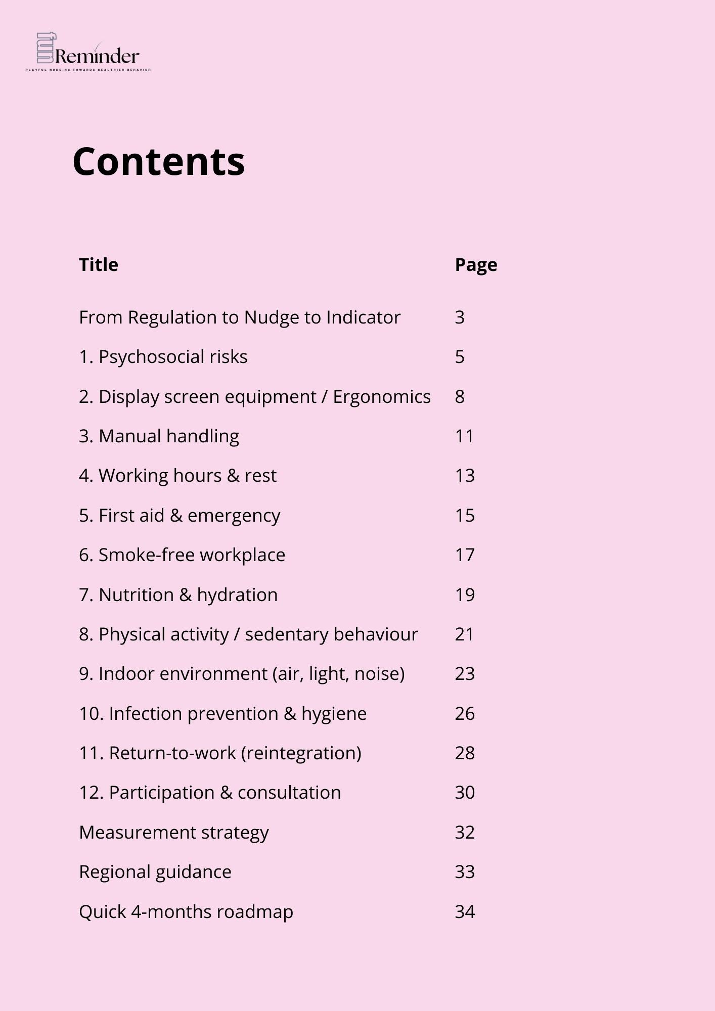 1. Workplace Wellbeing Compliance Guide